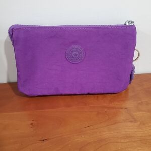 Kipling Vibrant Purple Cosmetic Bag